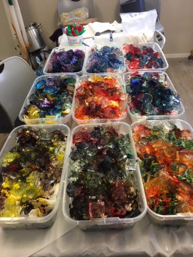 Ice Dyeing